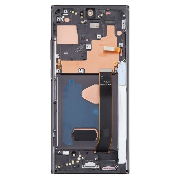 Samsung Galaxy Note20 Ultra 5G SM-N986B 6.67 inch OLED LCD Screen Digitizer Full Assembly with Frame (Black) - Image 4