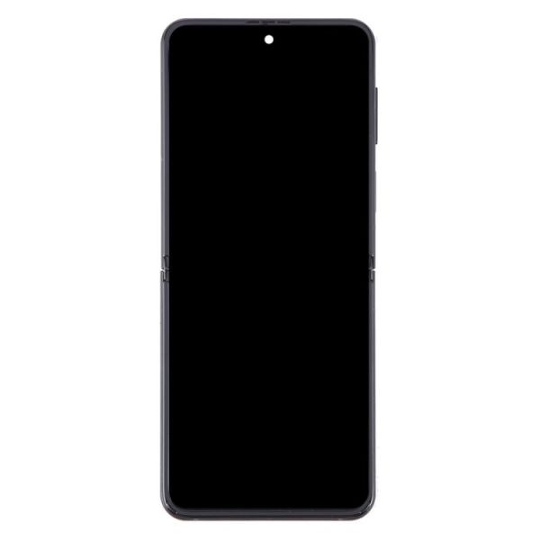 Samsung Galaxy Z Flip3 SM-F711 Original LCD Screen Digitizer Full Assembly with Frame (Black) - Image 2