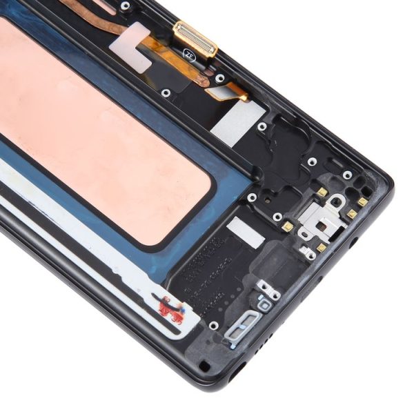 Samsung Galaxy Note 8 SM-N950 TFT Material LCD Screen Digitizer Full Assembly with Frame (Black) - Image 4