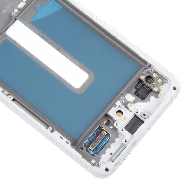 Samsung Galaxy S21 FE 5G SM-G990B Original LCD Screen Digitizer Full Assembly with Frame (White) - Image 4