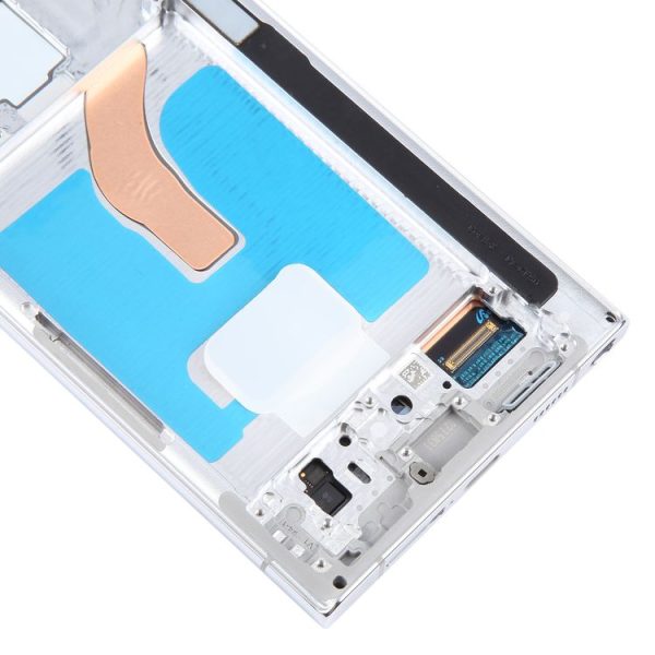 Samsung Galaxy S22 Ultra 5G SM-S908B Original LCD Screen Digitizer Full Assembly with Frame (White) - Image 4