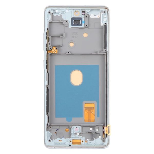 Samsung Galaxy S20 FE SM-G780F 6.43 inch OLED LCD Screen Digitizer Full Assembly with Frame (Silver) - Image 3