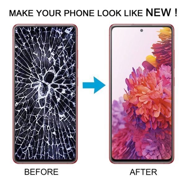 Samsung Galaxy S20 FE SM-G780F 6.43 inch OLED LCD Screen Digitizer Full Assembly with Frame (Silver) - Image 7