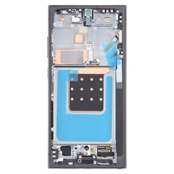 Samsung Galaxy S24 Ultra SM-S928B 6.78 inch OLED LCD Screen Digitizer Full Assembly with Frame (Grey) - Image 4