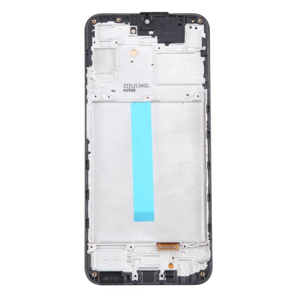 Samsung Galaxy A25 SM-A256B 6.36 inch OLED LCD Screen Digitizer Full Assembly with Frame (Black) - Image 4