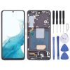 Samsung Galaxy S22 5G SM-S901B EU Version TFT LCD Screen Digitizer Full Assembly with Frame (Black)
