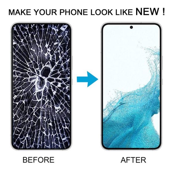 Samsung Galaxy S22 5G SM-S901B EU Version TFT LCD Screen Digitizer Full Assembly with Frame (Black) - Image 6