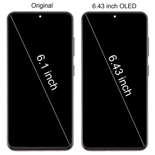 Samsung Galaxy S23 SM-S911B 6.43 inch EU Version OLED LCD Screen Digitizer Full Assembly with Frame (Black) - Image 2