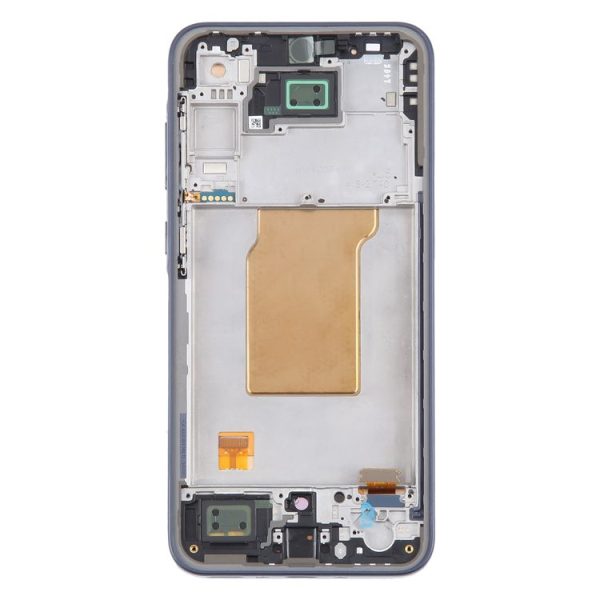 Samsung Galaxy A35 SM-A356B 6.43 inch OLED LCD Screen Digitizer Full Assembly with Frame (Dark Blue) - Image 4