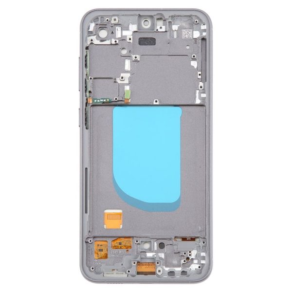 Samsung Galaxy S23 FE SM-S711B TFT LCD Screen Digitizer Full Assembly with Frame, Not Supporting Fingerprint Identification (Grey) - Image 3