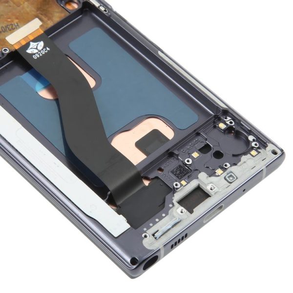 TFT Material LCD Screen for Samsung Galaxy Note10 Digitizer Full Assembly With Frame / Handwriting, Not Supporting Fingerprint Identification (Black) - Image 4