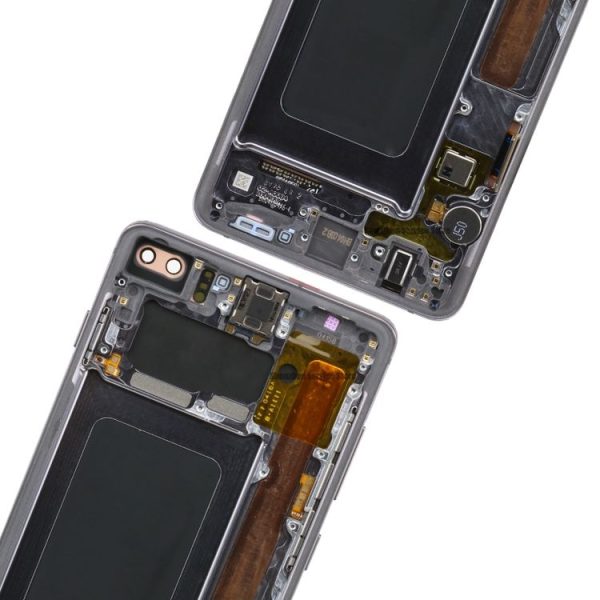 Original Super AMOLED LCD Screen for Samsung Galaxy S10+ Digitizer Full Assembly with Frame (Black) - Image 4