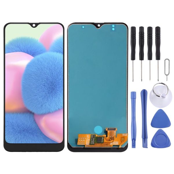 Incell LCD Screen for Galaxy A30S with Digitizer Full Assembly (Black)
