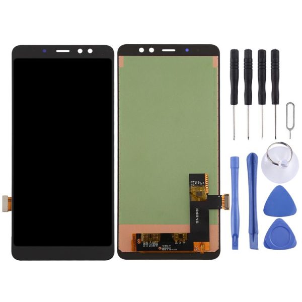 Incell LCD Screen for Galaxy A8+ (2018) SM-A730F with Digitizer Full Assembly (Black) - Image 2