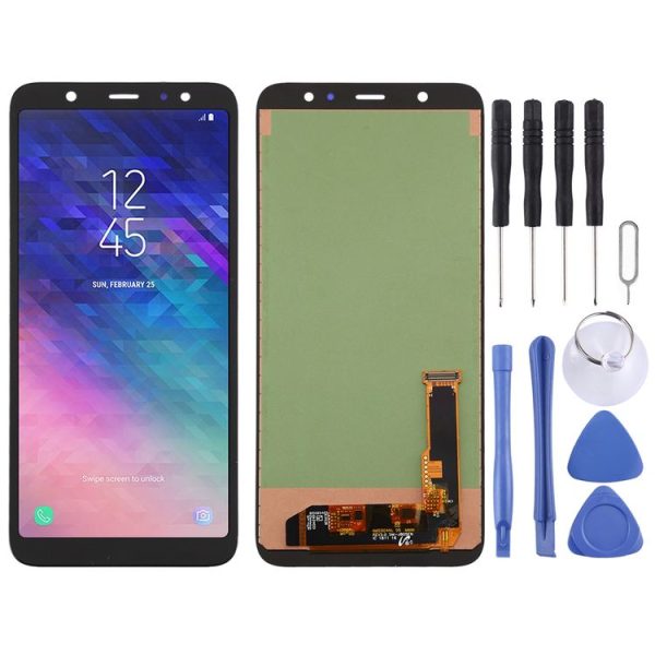 Incell LCD Screen for Galaxy A6+ (2018) with Digitizer Full Assembly (Black)