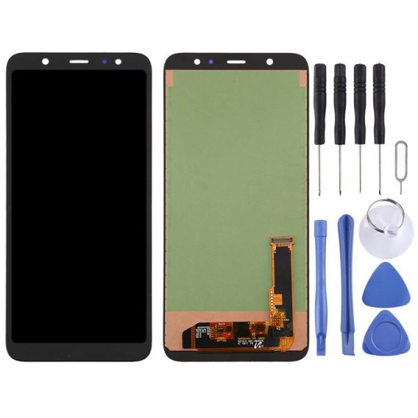 Incell LCD Screen for Galaxy A6+ (2018) with Digitizer Full Assembly (Black) - Image 2