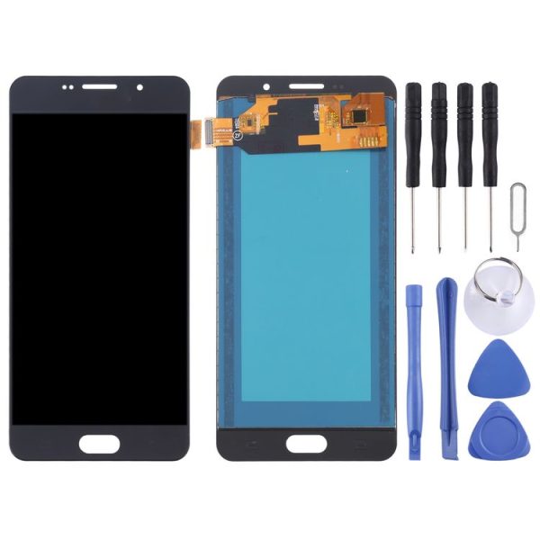LCD Screen and Digitizer Full Assembly (TFT Material) for Galaxy A7 (2016), A710F, A710F / DS, A710FD, A710M, A710M / DS, A710Y / DS, A7100 (Black) - Image 2