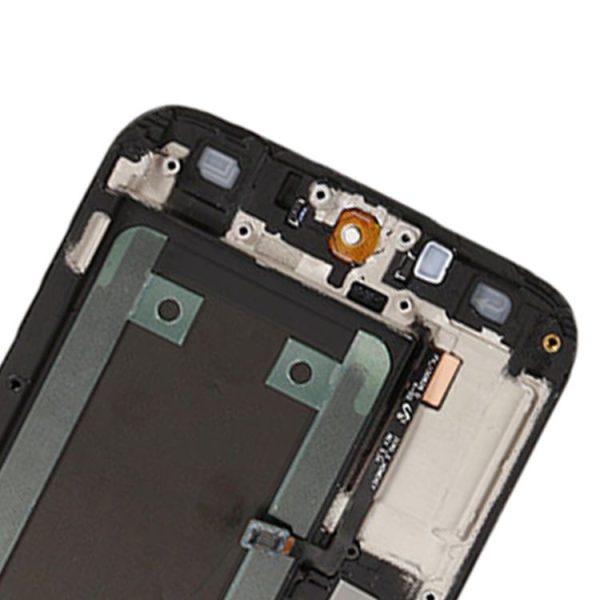 Original Super AMOLED LCD Screen For Samsung Galaxy S6 Edge SM-G925F Digitizer Full Assembly with Frame (Gold) - Image 3