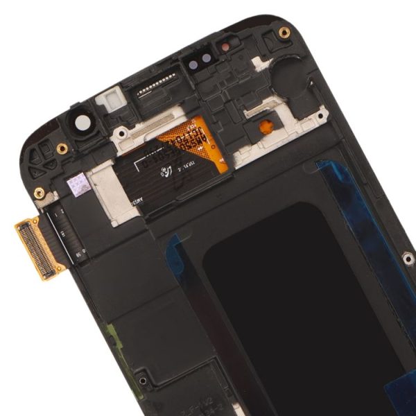 Original Super AMOLED LCD Screen For Samsung Galaxy S6 SM-G920F Digitizer Full Assembly with Frame (Gold) - Image 3