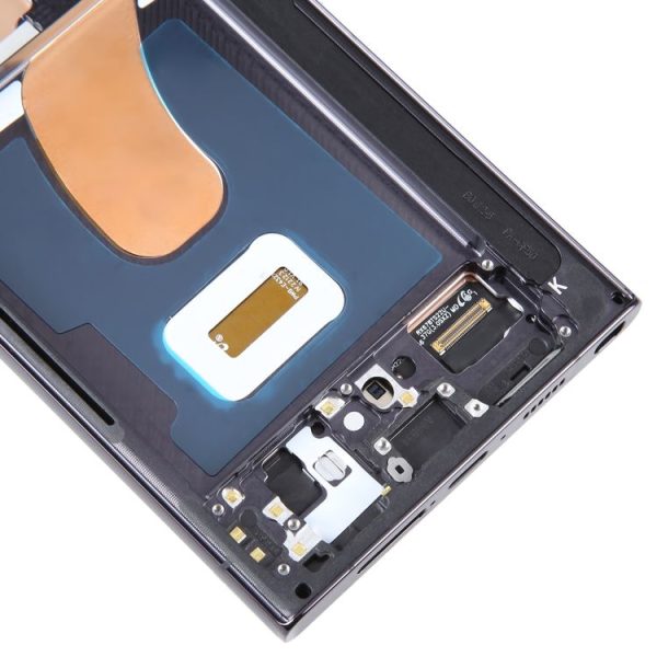 Samsung Galaxy S23 Ultra 5G SM-S918B EU Edition 6.78 inch OLED LCD Screen Digitizer Full Assembly with Frame (Black) - Image 6