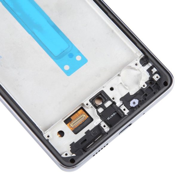 Samsung Galaxy A73 SM-A736B TFT LCD Screen Digitizer Full Assembly with Frame (Black) - Image 5