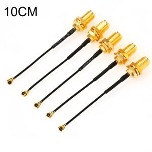 5 PCS / Set RG178 Ufl / IPX / IPEX to SMA Female Adapter Braid Cable, Length: 10cm