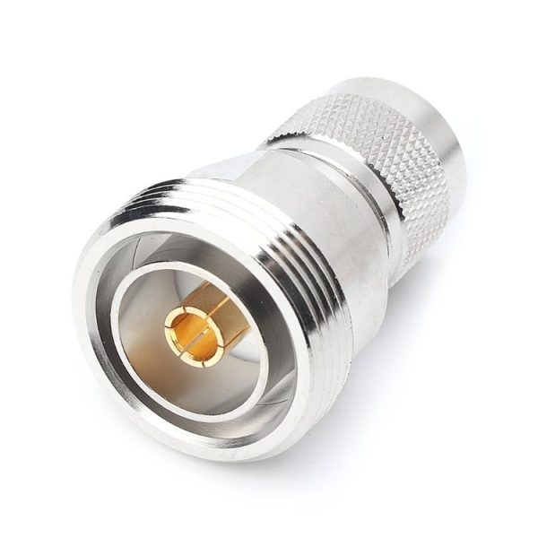 NJ / L29K RF Coaxial Adapter L29 7 / 16 N Male to DIN Female Screw Jacks Male Plug Connector - Image 2
