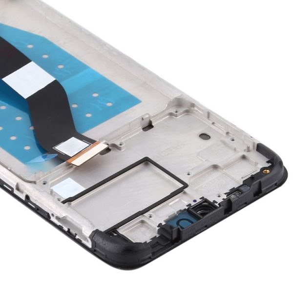 TFT LCD Screen for Motorola Moto G8 Power Lite Digitizer Full Assembly with Frame (Black) - Image 4