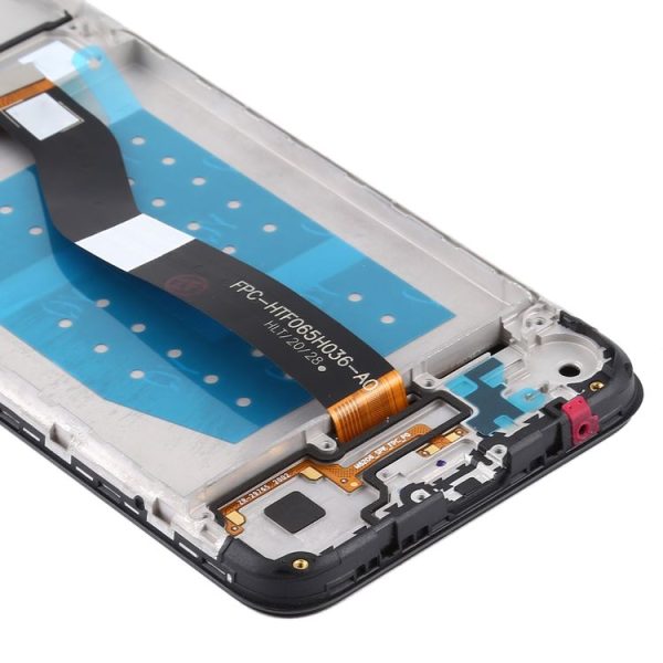 TFT LCD Screen for Motorola Moto G8 Power Lite Digitizer Full Assembly with Frame (Black) - Image 5