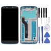 TFT LCD Screen for Motorola Moto E5 Plus Digitizer Full Assembly with Frame (Blue) - Image 2
