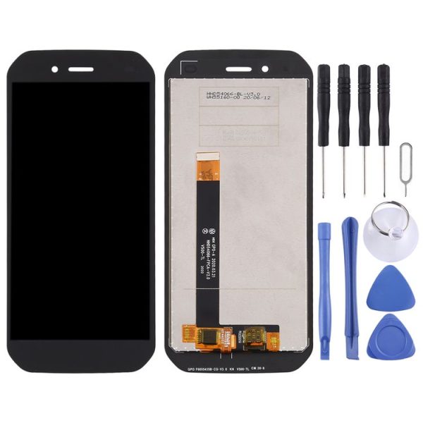 OEM LCD Screen for Cat S42 (2020) with Digitizer Full Assembly (Black) - Image 2