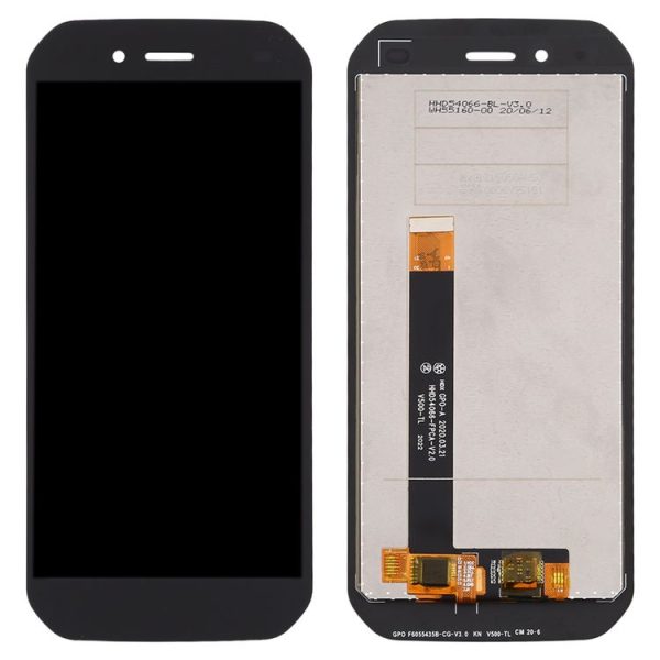 OEM LCD Screen for Cat S42 (2020) with Digitizer Full Assembly (Black) - Image 3