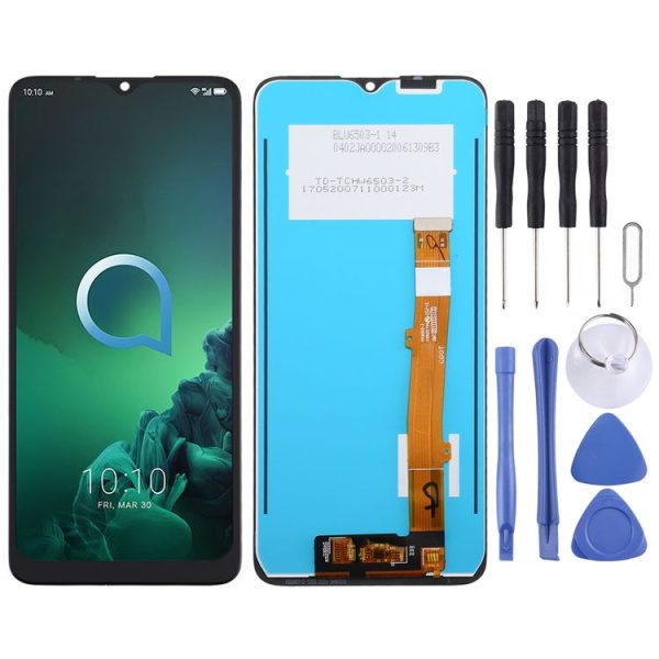 OEM LCD Screen for Alcatel 3X 2020 / 506 with Digitizer Full Assembly 1 (Black)