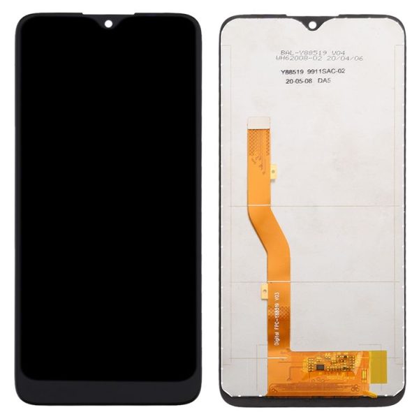 OEM LCD Screen for Alcatel 1SE 2020 / 5030 with Digitizer Full Assembly (Black) - Image 3