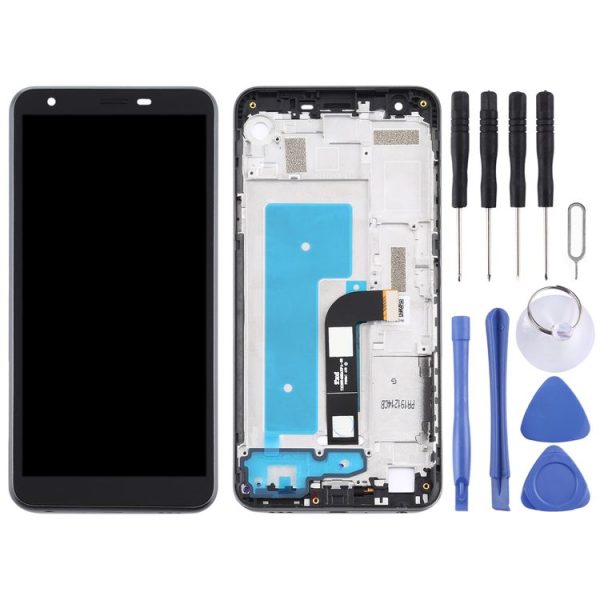 LCD Screen for LG K30 (2019)LM-X320EMW LMX320EMW Digitizer Full Assembly With Frame (Black) - Image 2