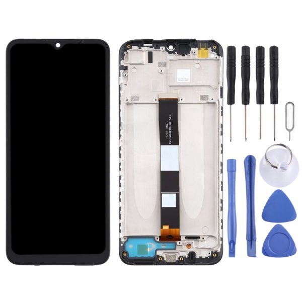 LCD Screen and Digitizer Full Assembly With Frame for Xiaomi Redmi 9A / Redmi 9C / Redmi 9C NFC / Redmi 9AT / Redmi 9i / Redmi 9 Activ / Poco C31 / Redmi 10A - Image 2