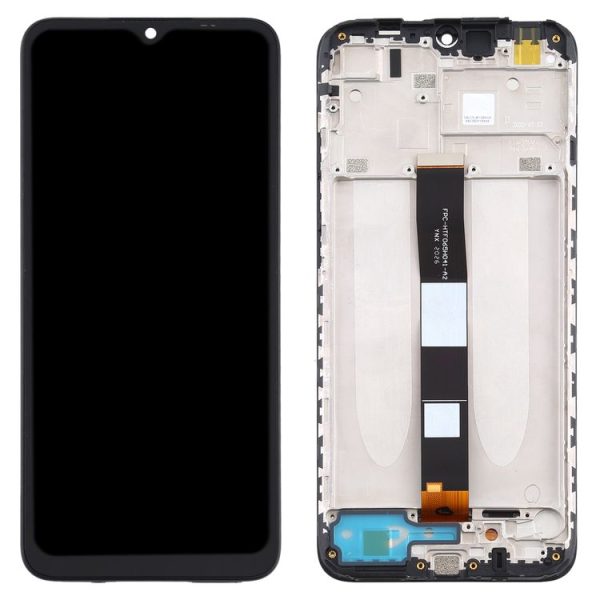 LCD Screen and Digitizer Full Assembly With Frame for Xiaomi Redmi 9A / Redmi 9C / Redmi 9C NFC / Redmi 9AT / Redmi 9i / Redmi 9 Activ / Poco C31 / Redmi 10A - Image 3