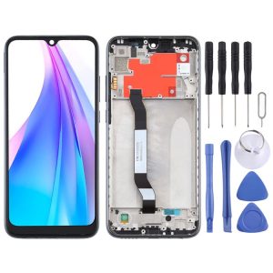 TFT LCD Screen for Xiaomi Redmi Note 8T Digitizer Full Assembly with Frame (Black)