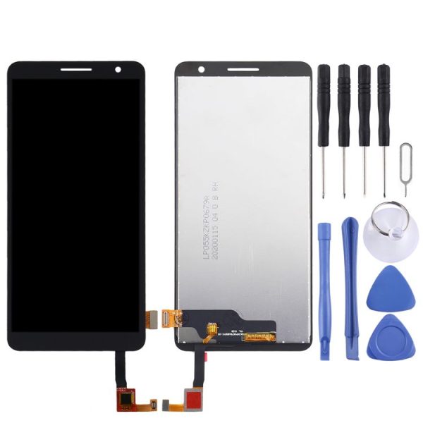 OEM LCD Screen for Alcatel 1B 2020 5002 5002D 5002X 5002H with Digitizer Full Assembly (Black) - Image 2