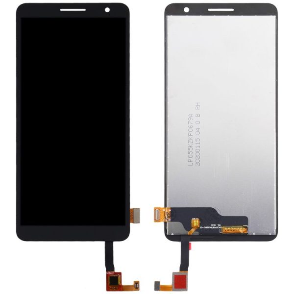 OEM LCD Screen for Alcatel 1B 2020 5002 5002D 5002X 5002H with Digitizer Full Assembly (Black) - Image 3