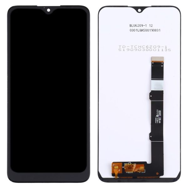 OEM LCD Screen for Alcatel 1S 2020 OT-5028 5028Y 5028A 5028D with Digitizer Full Assembly (Black) - Image 3