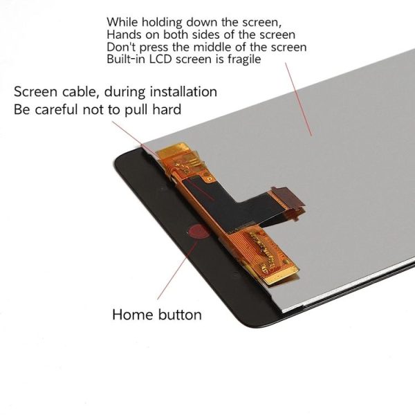OEM LCD Screen for ZTE Nubia Z7 Max NX505J with Digitizer Full Assembly (Black) - Image 7