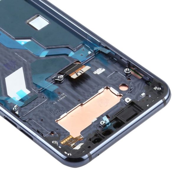 LCD Screen for LG G8s ThinQ LMG810, LM-G810, LMG810EAW with Digitizer Full Assembly With Frame (Black) - Image 4