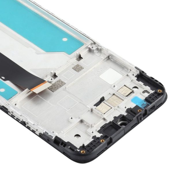 TFT LCD Screen for LG K41s LMK410EMW, LM-K410EMW, LM-K410 with Digitizer Full Assembly0 (Black) - Image 4