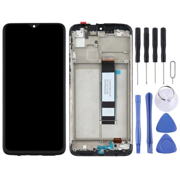 Original LCD Screen for Xiaomi Redmi Note 9 4G / Poco M3 / Redmi 9T / Redmi 9 Power Digitizer Full Assembly with Frame - Image 2