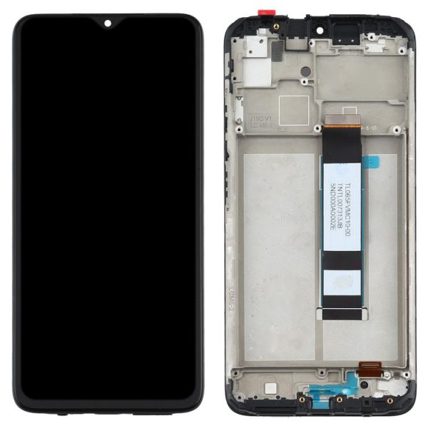 Original LCD Screen for Xiaomi Redmi Note 9 4G / Poco M3 / Redmi 9T / Redmi 9 Power Digitizer Full Assembly with Frame - Image 3