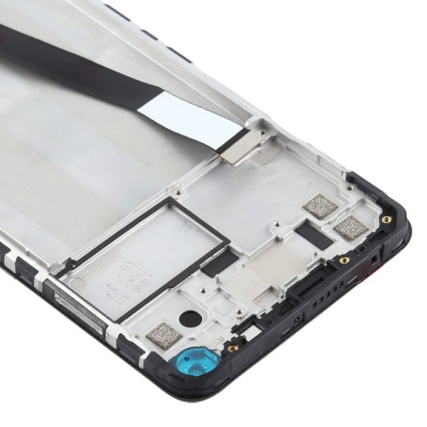 TFT LCD Screen for Xiaomi Redmi Note 9 / Redmi 10X 4G Digitizer Full Assembly with Frame (Black) - Image 4