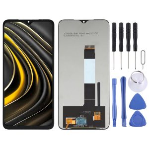 TFT LCD Screen for Xiaomi Redmi Note 9 4G / Poco M3 M2010J19SC M2010J19CG Digitizer Full Assembly with Frame