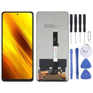 LCD Screen and Digitizer Full Assembly for Xiaomi Poco X3 / Redmi Note 9 Pro 5G / Mi 10T Lite 5G M2010J19SC M2010J19CG M2007J17G