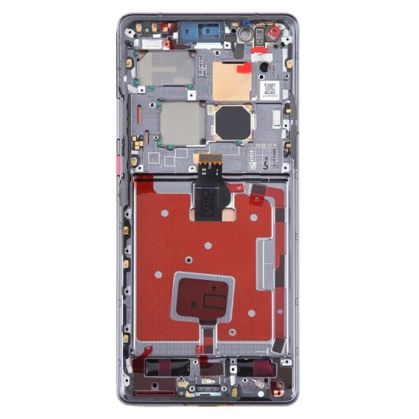 Original LCD Screen for Huawei Mate 40 Pro Digitizer Full Assembly with Frame (Black) - Image 3